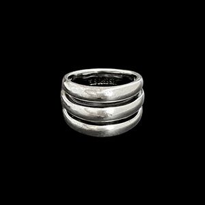 Vintage sterling silver chunky ring Size 7